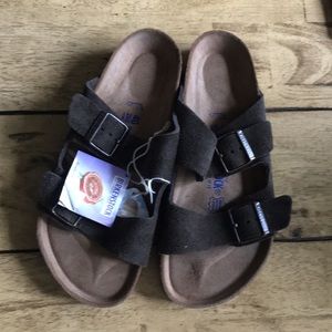 Brand New Birkenstock Suede Leather Shoes